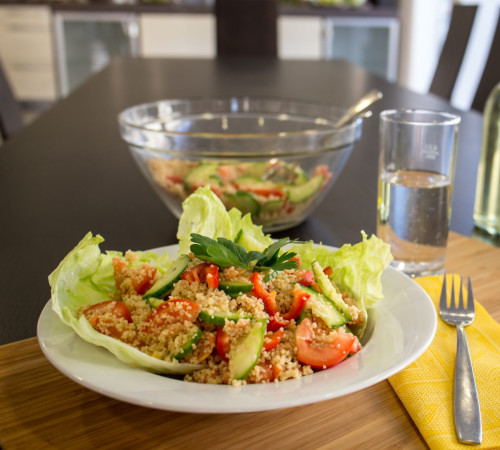 Cous Cous-Salat für Schwangerschaft und Stillzeit